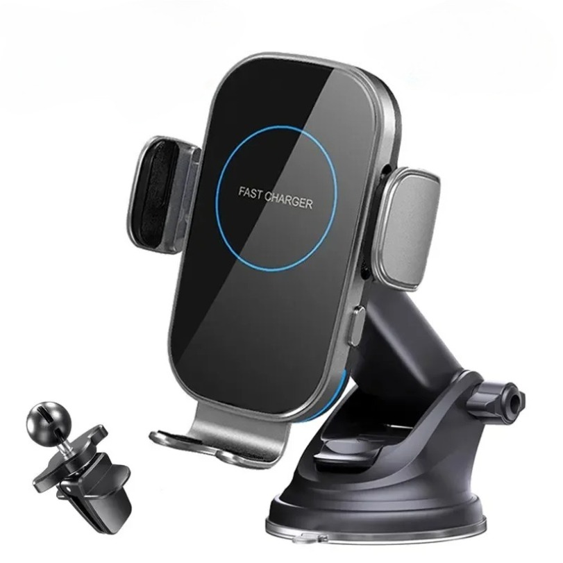 Wireless Car Charger Mount Fast Charging - Car Air Vent Phone Holder Stand