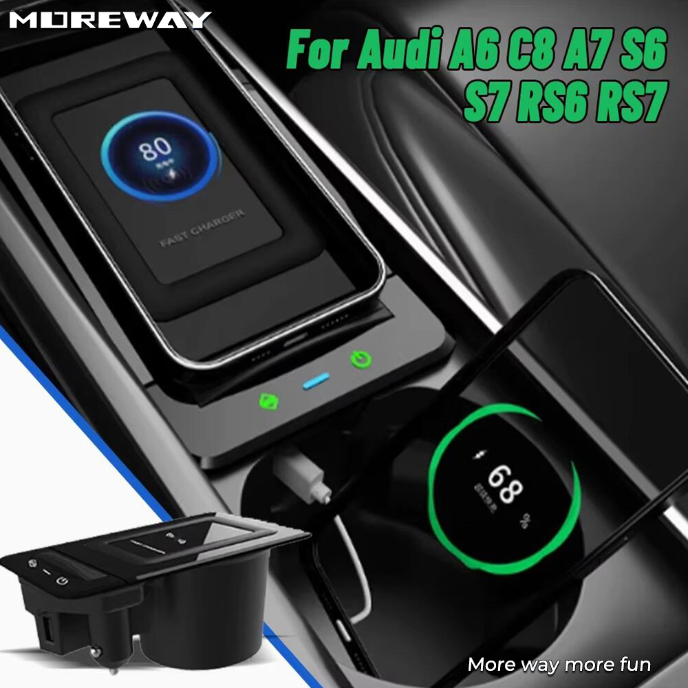 Wireless Car Charger Mount Fast Charging - Moreway Phone Holder Mount Fast Charging
