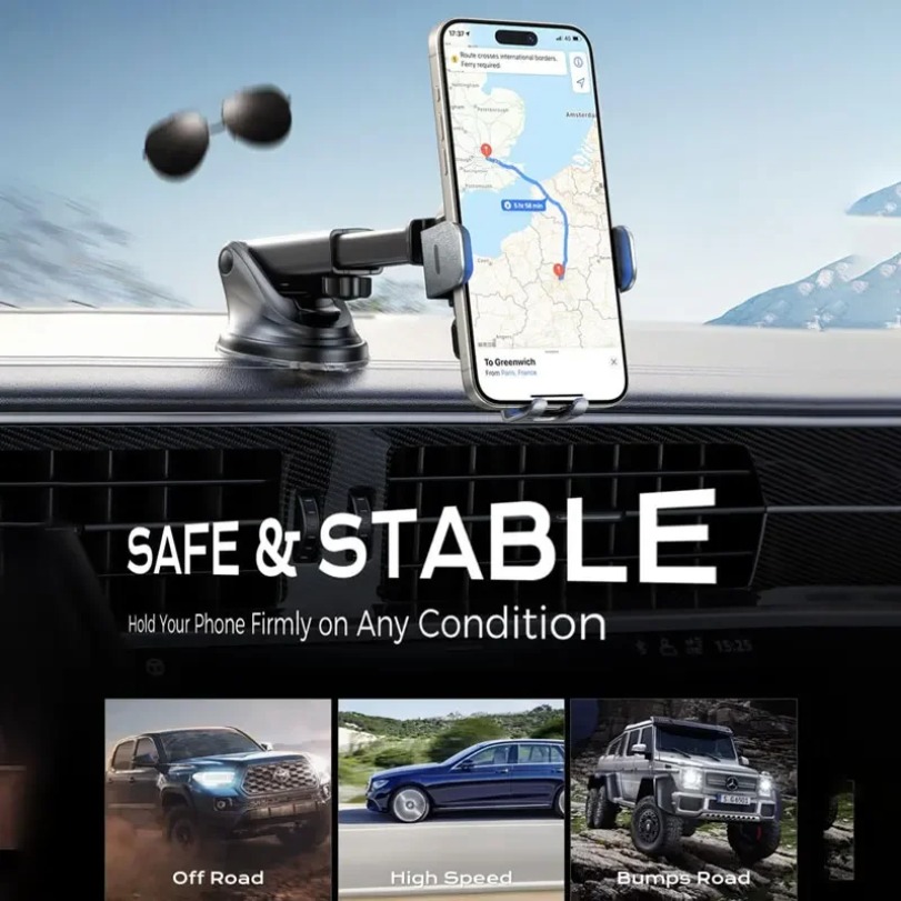 Car Air Vent Phone Holder Stan - Wireless Car Charger Mount Fast Charging review and price