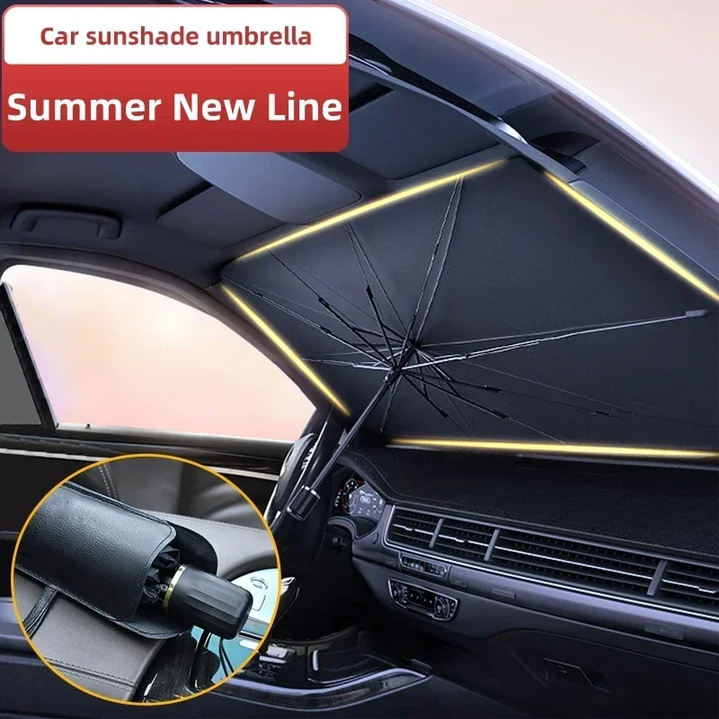 Multi Purpose Convenient Folda - Car Sunshade Windshield Umbrella Foldable review and price