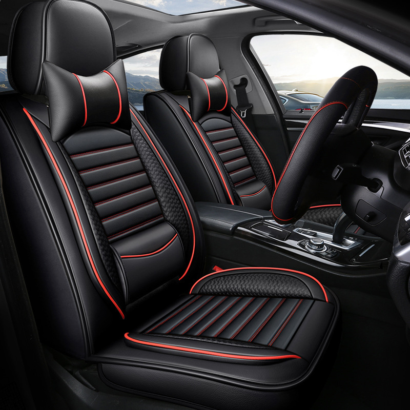 Full Set Luxury Car Seat Cover - Leather Car Seat Covers Full Set Universal review and price