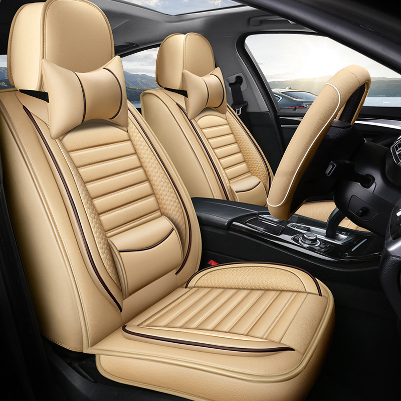 Full Set Luxury Car Seat Cover - Leather Car Seat Covers Full Set Universal review and price