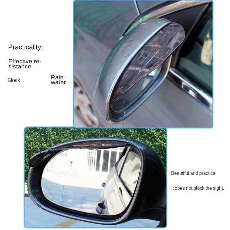 2pcs Car Rearview Mirror Rain  - Anti Glare Car Rearview Mirror Film review and price