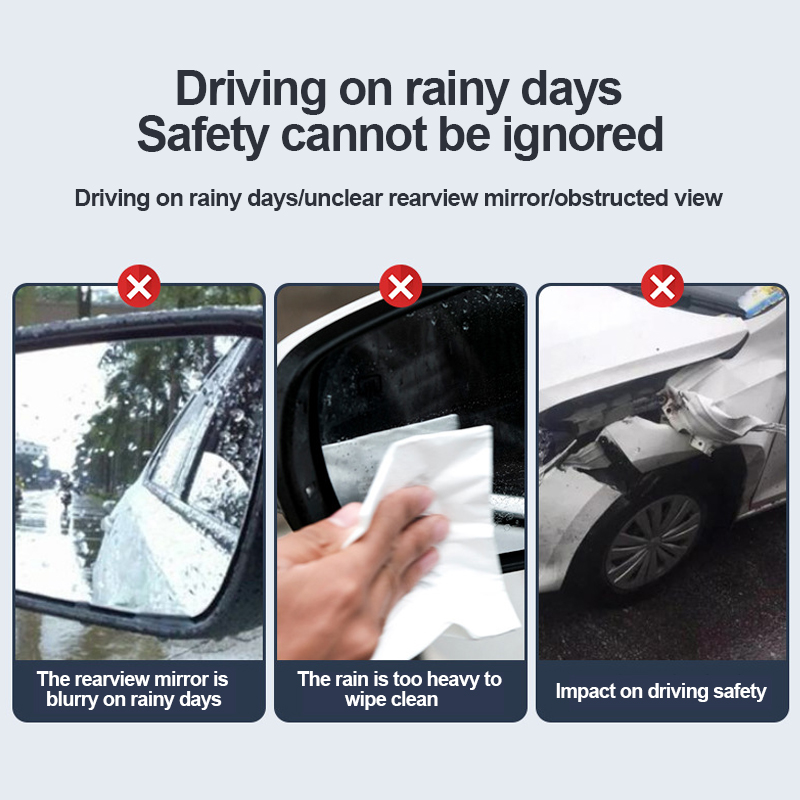 2pcs Car Rearview Mirror Rain  - Anti Glare Car Rearview Mirror Film review and price