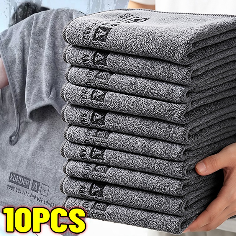 10/1PCS Double Sided Car Wash  - Microfiber Car Drying Towel Super Absorbent review and price