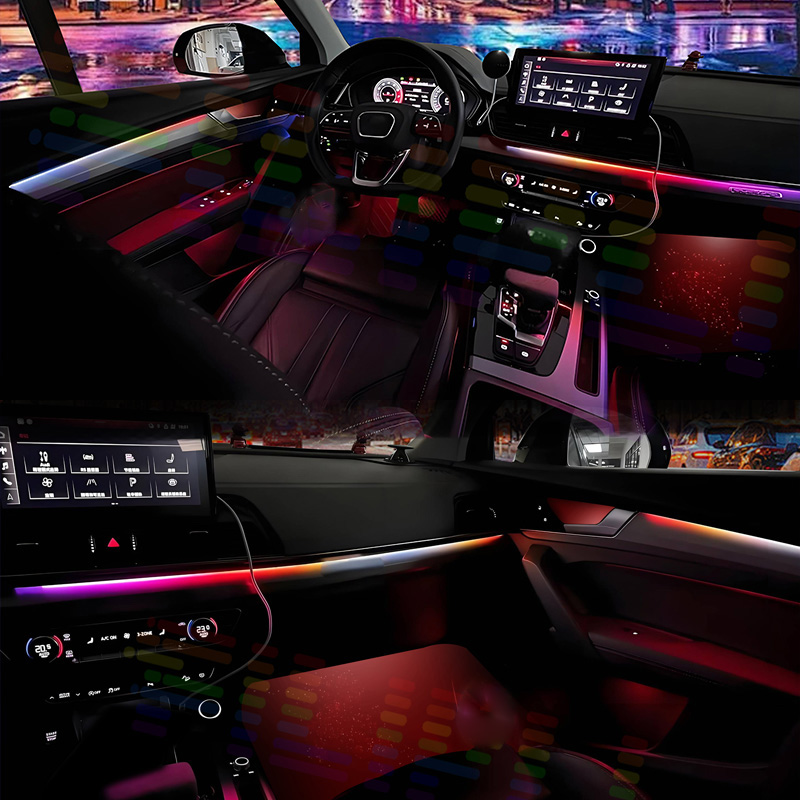 6 In1 For BMW 6ser F13 F12 F06 - Led Ambient Interior Car Lights App Control review and price
