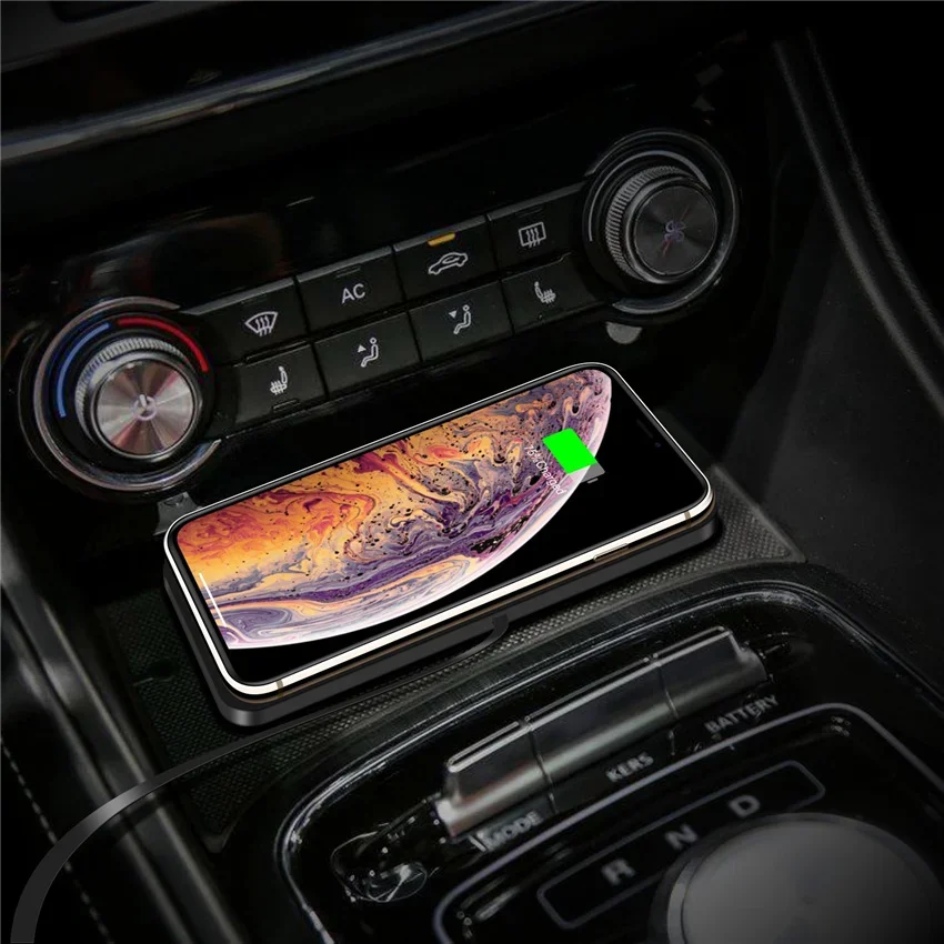 Silicone Pad Stand Wireless Ch - Wireless Car Charger Mount Fast Charging review and price