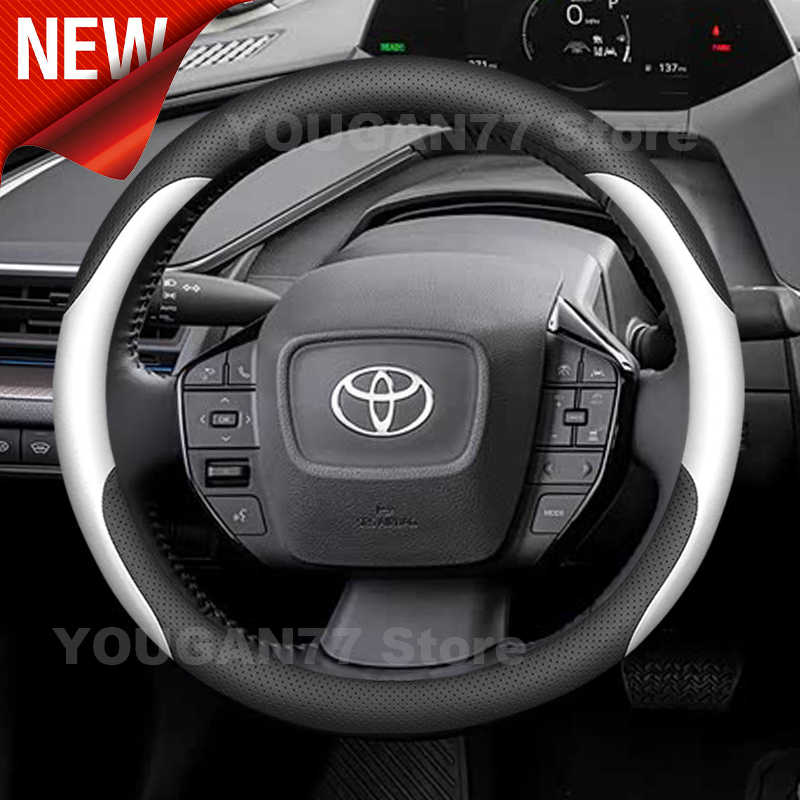 Leather Car Steering Wheel Cov - Car Steering Wheel Cover Anti Slip Breathable review and price